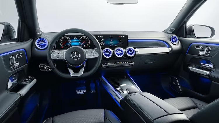 Renting Mercedes GLB 200d lleno
