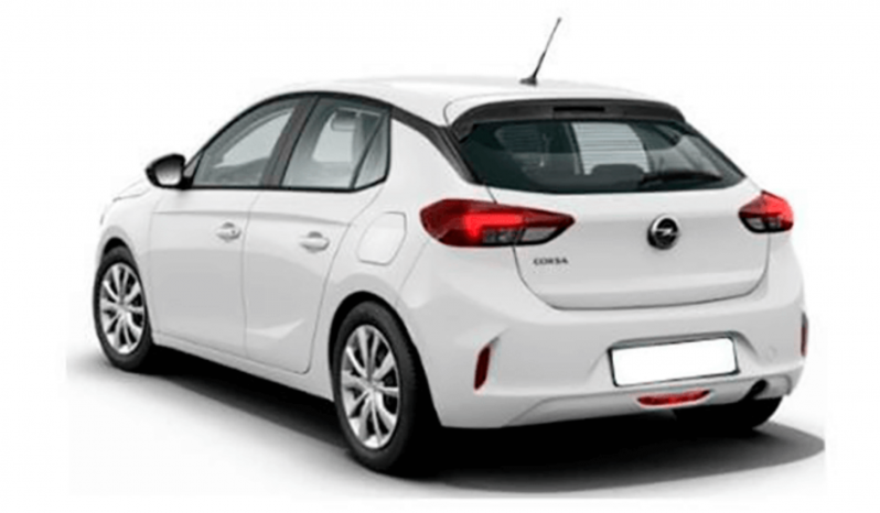 Renting Opel Corsa eléctrico lleno