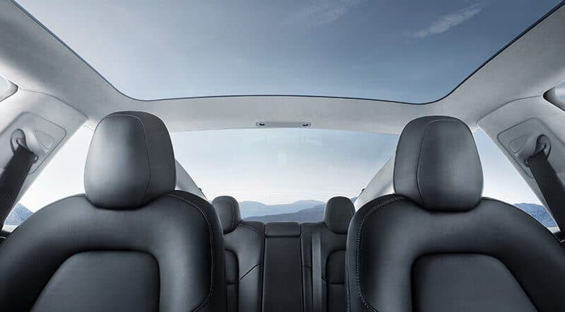 Renting Tesla Model 3 lleno