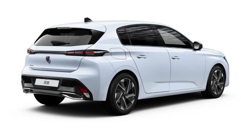 Renting Peugeot 308 Hybrid lleno