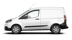 Renting Ford Transit Courier lleno