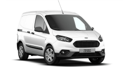 Renting Ford Transit Courier lleno