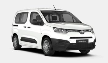 Renting Toyota Proace City lleno