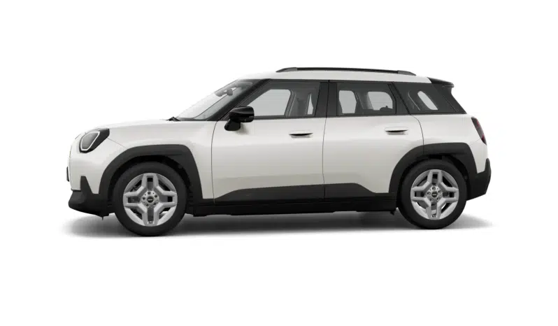 Renting Mini Cooper Aceman lleno