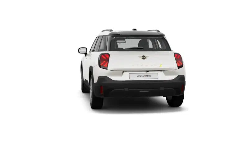 Renting Mini Cooper Aceman lleno
