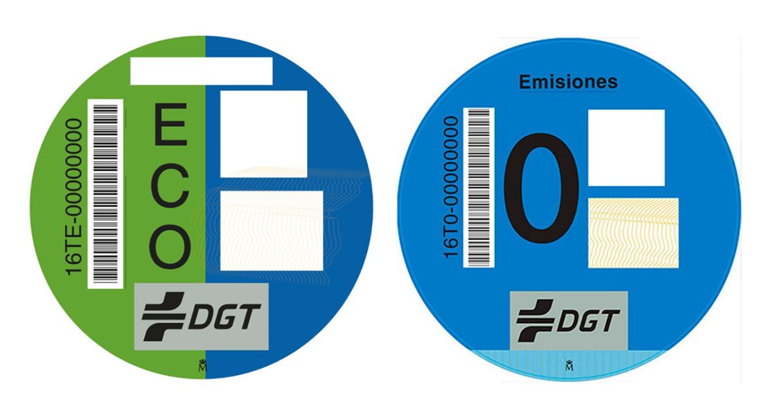 diferencia entre etiqueta eco y cero emisiones