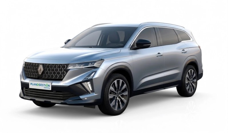 renting Renault Espace Techno Full Hybrid e-Tech frontal lateral