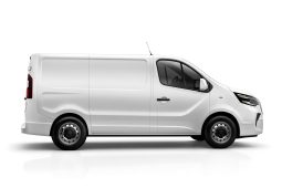 Renting Nissan Primastar lleno