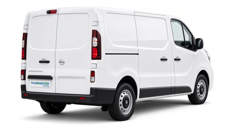 Renting Nissan Primastar lleno
